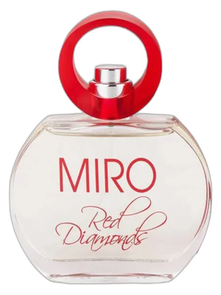Frasco del perfume Miro Red Diamonds
