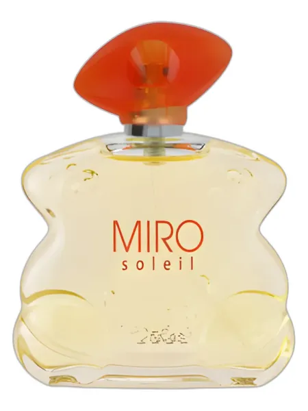 Frasco del perfume Miro Soleil