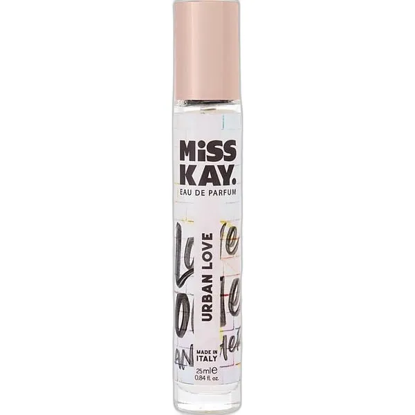 Frasco del perfume Miss Kay Urban Love Eau de Parfum