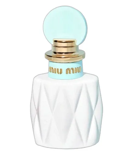 Frasco del perfume Miu Miu Fleur De Lait Eau de Parfum