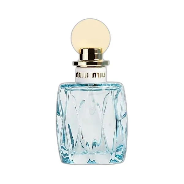 Frasco del perfume Miu Miu L'Eau Bleue Eau de Parfum