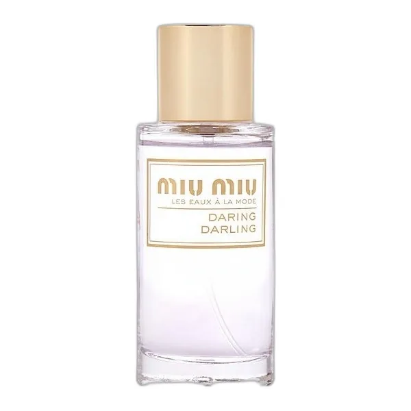 Frasco del perfume Miu Miu Les Eaux A La Mode Daring Darling Eau de Toilette