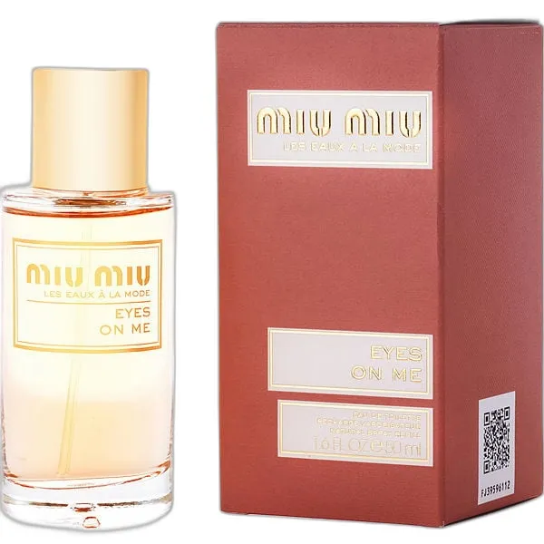 Frasco del perfume Miu Miu Les Eaux A La Mode Eyes On Me Eau de Toilette