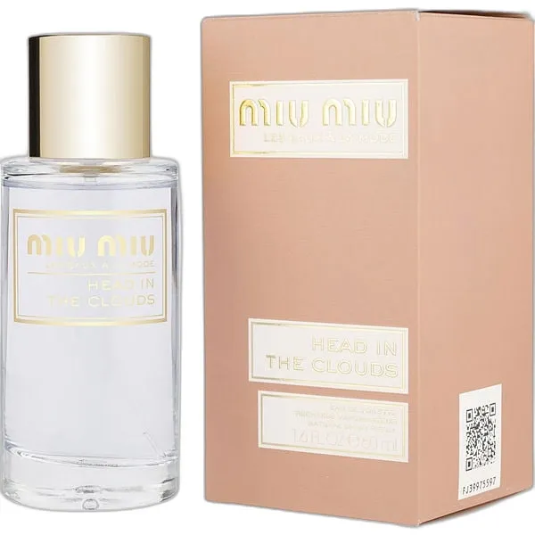 Frasco del perfume Miu Miu Les Eaux A La Mode Head In The Clouds Eau de Toilette