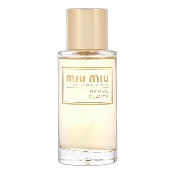 Frasco del perfume Miu Miu Les Eaux A La Mode Serial Player Eau de Toilette