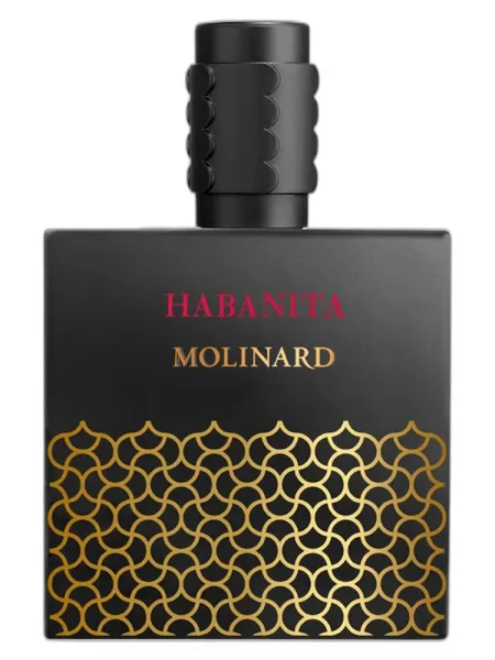 Frasco del perfume Molinard Habanita Exclusive Edition