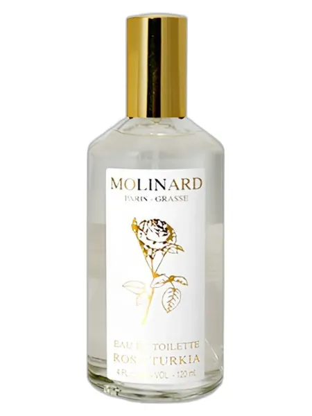 Frasco del perfume Molinard Rose Turkia unisex