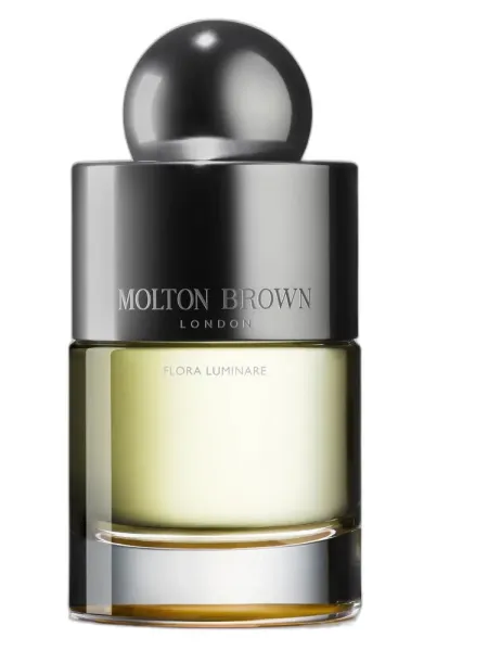 Frasco del perfume Molton Brown Flora Luminare unisex Eau de Toilette