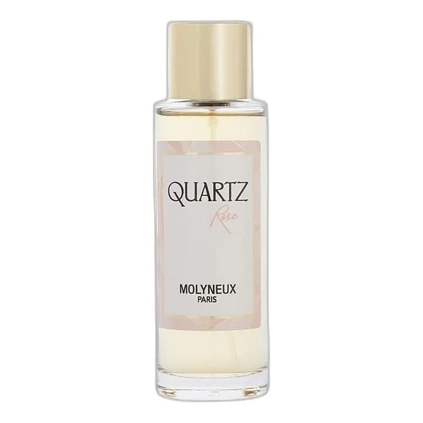 Frasco del perfume Molyneux Quartz Rose Eau de Parfum