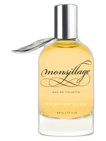 Frasco del perfume Monsillage Aviation Club unisex