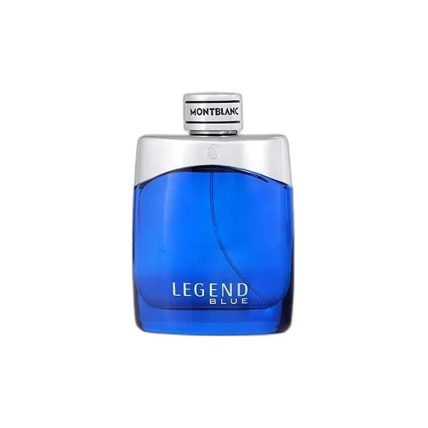 Frasco del perfume Mont Blanc Legend Blue Eau de Parfum
