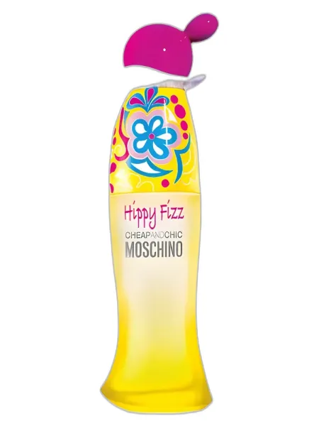 Frasco del perfume Moschino Cheap and Chic Hippy Fizz