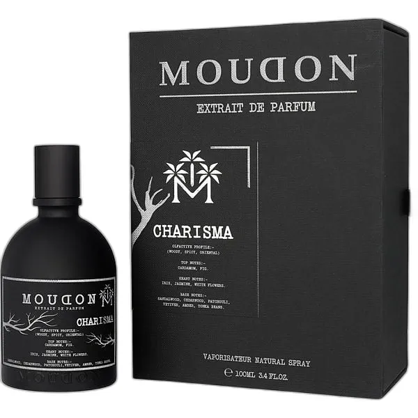 Frasco del perfume Moudon Charisma Extrait