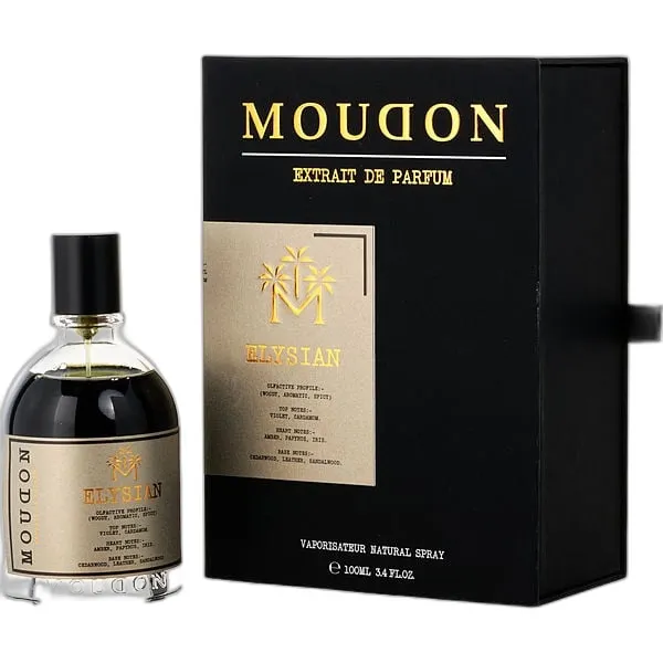 Frasco del perfume Moudon Elysian Extrait