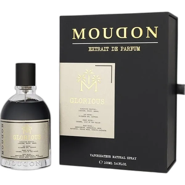 Frasco del perfume Moudon Glorious Extrait