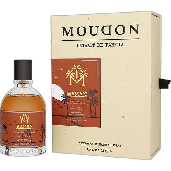 Frasco del perfume Moudon Mazan Extrait