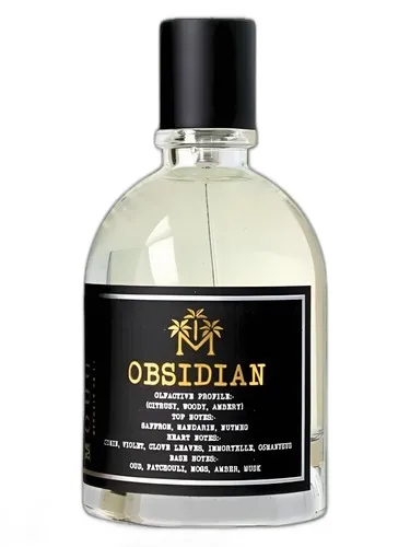 Frasco del perfume Moudon Obsidian Extrait