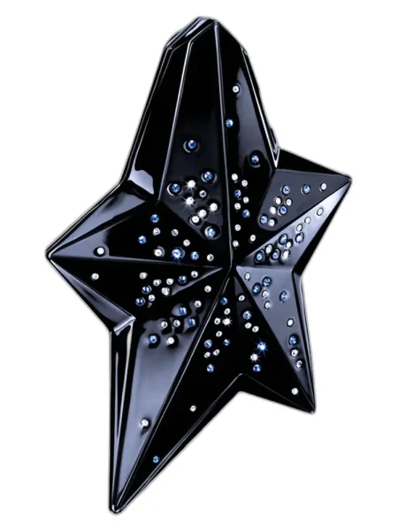 Frasco del perfume Mugler Angel Black Brilliant Star