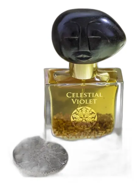 Frasco del perfume Nadia Z Celestial Violet Man