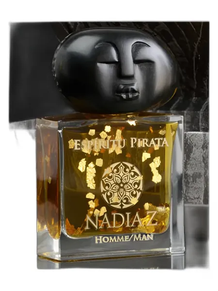Frasco del perfume Nadia Z Espiritu Pirata