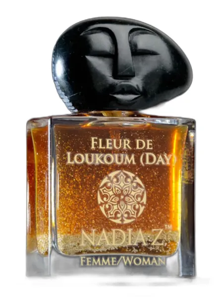 Frasco del perfume Nadia Z Fleur de Loukoum Day