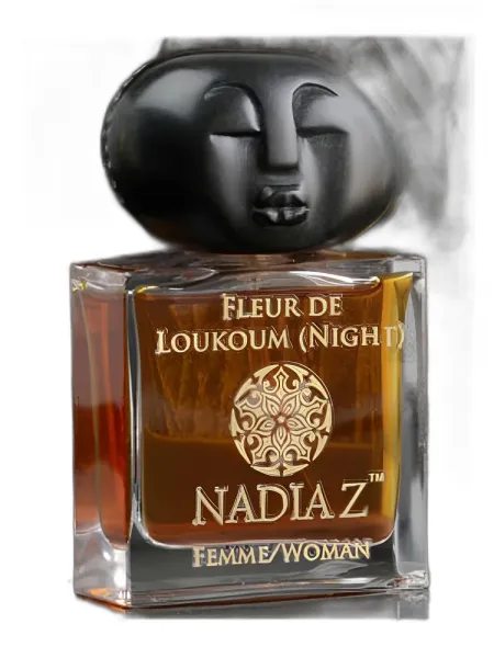 Frasco del perfume Nadia Z Fleur de Loukoum Night