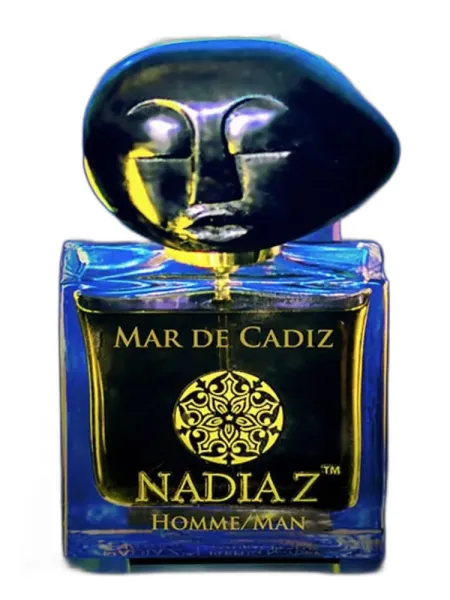 Frasco del perfume Nadia Z Mar de Cadiz