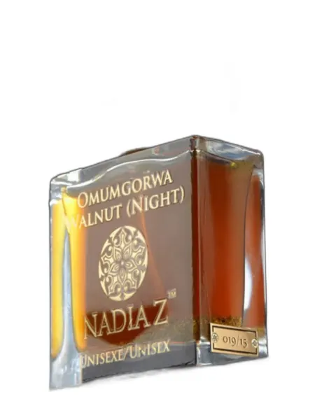 Frasco del perfume Nadia Z Omumgorwa Walnut Night unisex