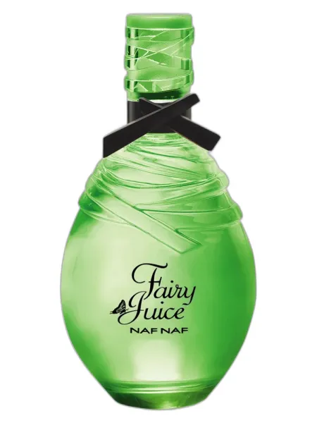 Frasco del perfume NafNaf Fairy Juice Green