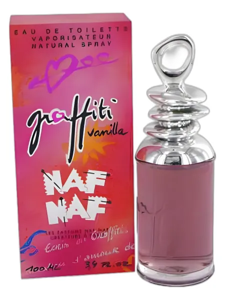 Frasco del perfume NafNaf Graffiti Vanilla