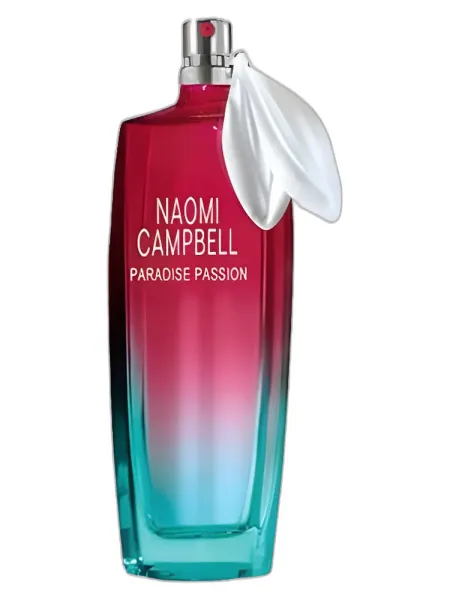 Frasco del perfume Naomi Campbell Paradise Passion