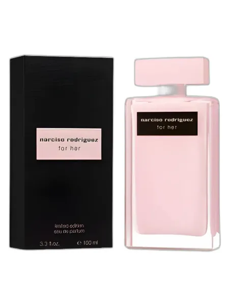 Frasco del perfume Narciso Rodriguez for Her Eau de Parfum 10th Anniversary Limited Edition Eau de Parfum