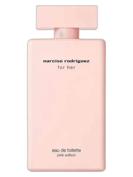 Frasco del perfume Narciso Rodriguez For Her Pink Edition unisex Eau de Parfum