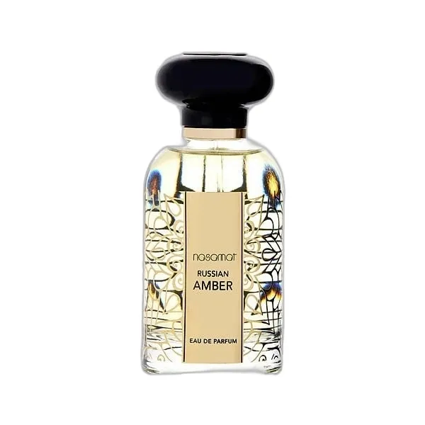 Frasco del perfume Nasamat Russian Amber Eau de Parfum