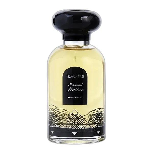 Frasco del perfume Nasamat Scotland Leather Eau de Parfum