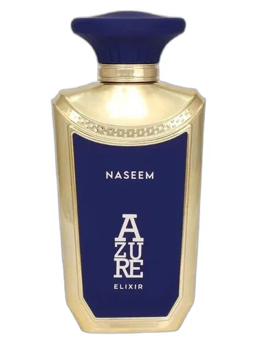 Frasco del perfume Naseem Perfumes Azure Elixir