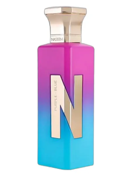 Frasco del perfume Naseem Purple Blue unisex