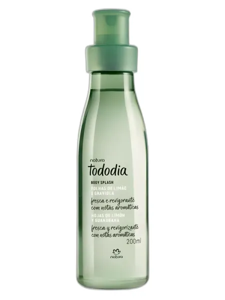 Frasco del perfume Natura Folhas de Limao e Graviola unisex