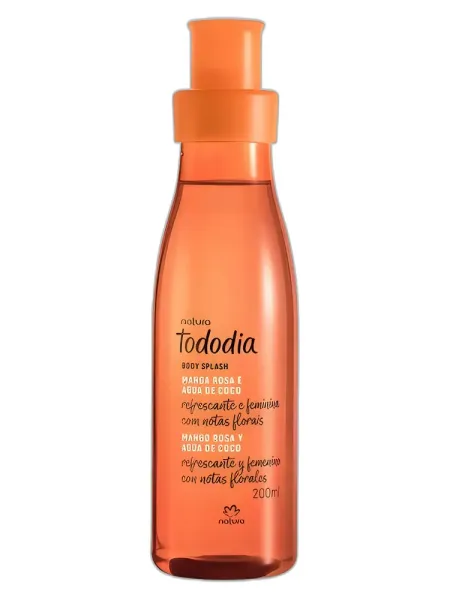 Frasco del perfume Natura Manga Rosa e Agua de Coco