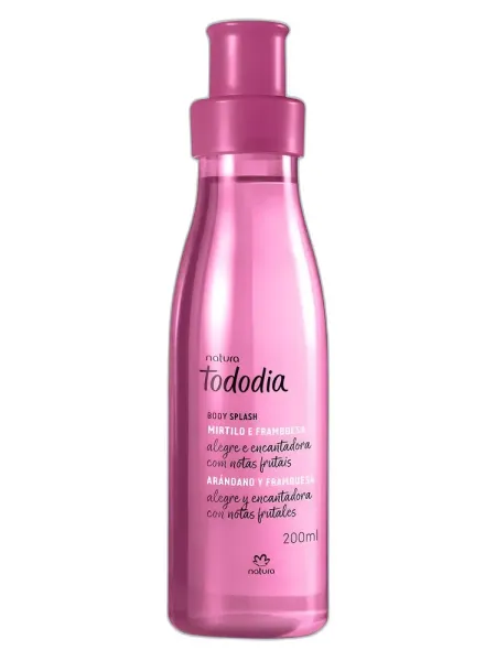 Frasco del perfume Natura Mirtilo e Framboesa