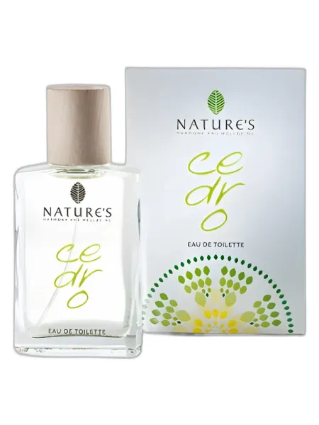 Frasco del perfume Nature's Cedro Donna Eau de Toilette