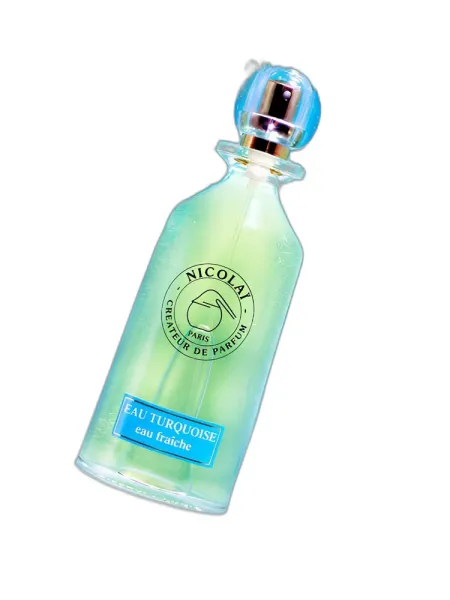 Frasco del perfume Nicolai Parfumeur Createur Eau Turquoise Eau de Parfum