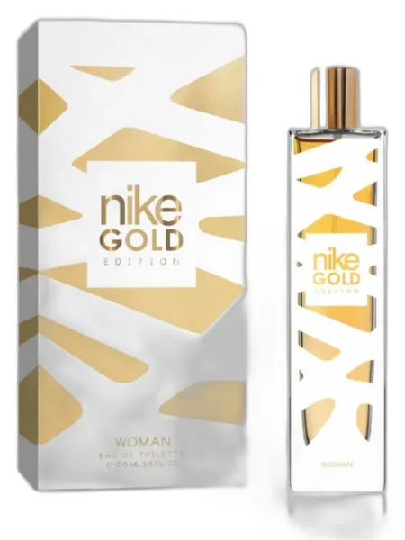 Frasco del perfume Nike Gold Edition Woman