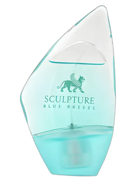 Frasco del perfume Nikos Sculpture Blue Breeze