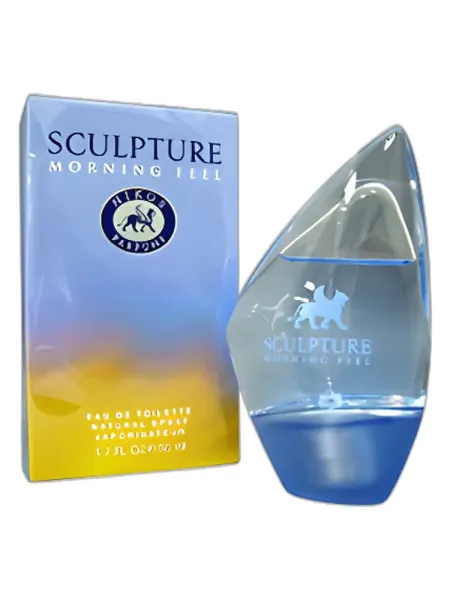 Frasco del perfume Nikos Sculpture Morning Feel Eau de Cologne