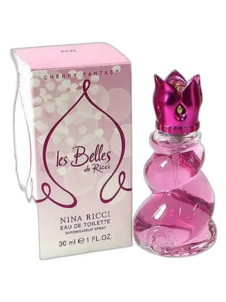 Frasco del perfume Nina Ricci Les Belles de Ricci Cherry Fantasy Eau de Toilette