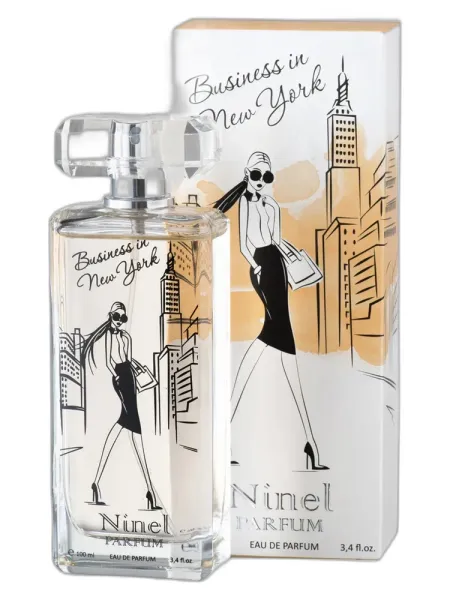 Frasco del perfume Ninel Perfume Business in New York