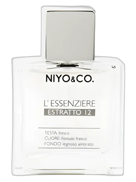 Frasco del perfume NIYO&CO L'essenziere Estratto 12