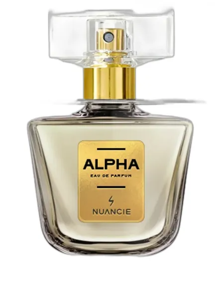 Frasco del perfume Nuancielo Alpha