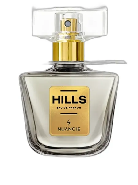 Frasco del perfume Nuancielo Hills